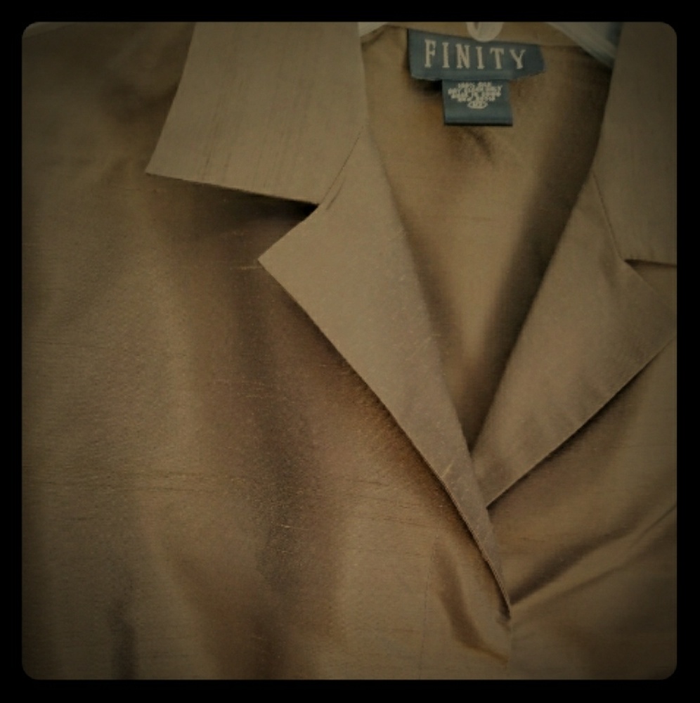 Infinity Silk Blouse